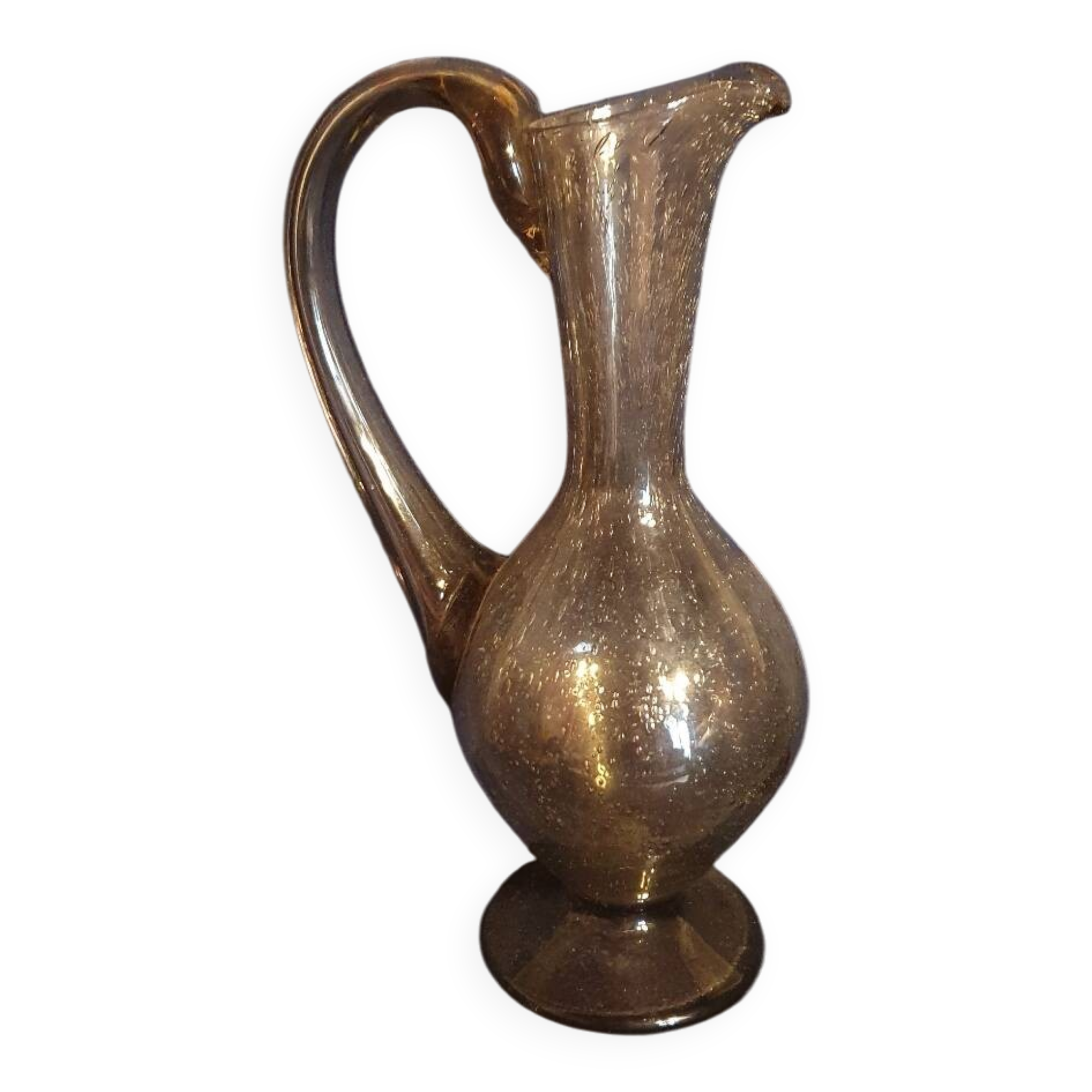 Blown glass carafe from Biot