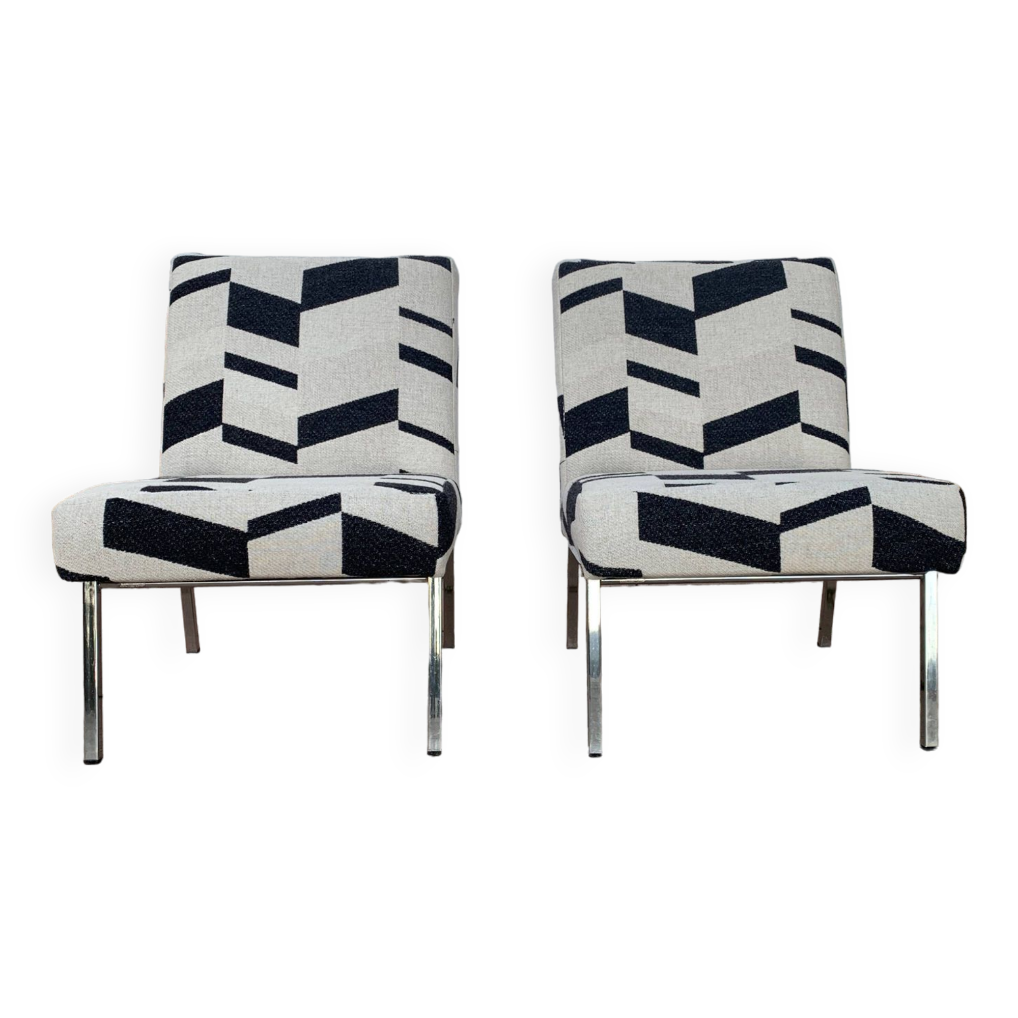 Vintage industrial armchair