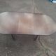 Table ovale anglaise de style victorien