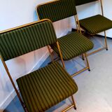Vintage Lafuma Folding Chair Set
