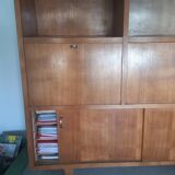 Meuble haut secrétaire scandinave