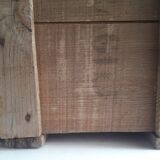 Transport case L58xD30,5xH34cm wood storage