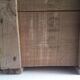 Transport case L58xD30,5xH34cm wood storage