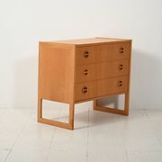 Oak chest of drawers by Arne Wahl Iversen