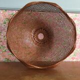 Flower lampshade in canning