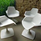 Set of 4 Stamp Orlowski armchairs