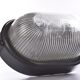 Industrial light vintage oval wall lamp