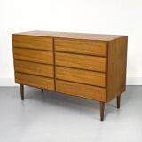 Commode danoise en teck d'Omann Jun, années 1970
