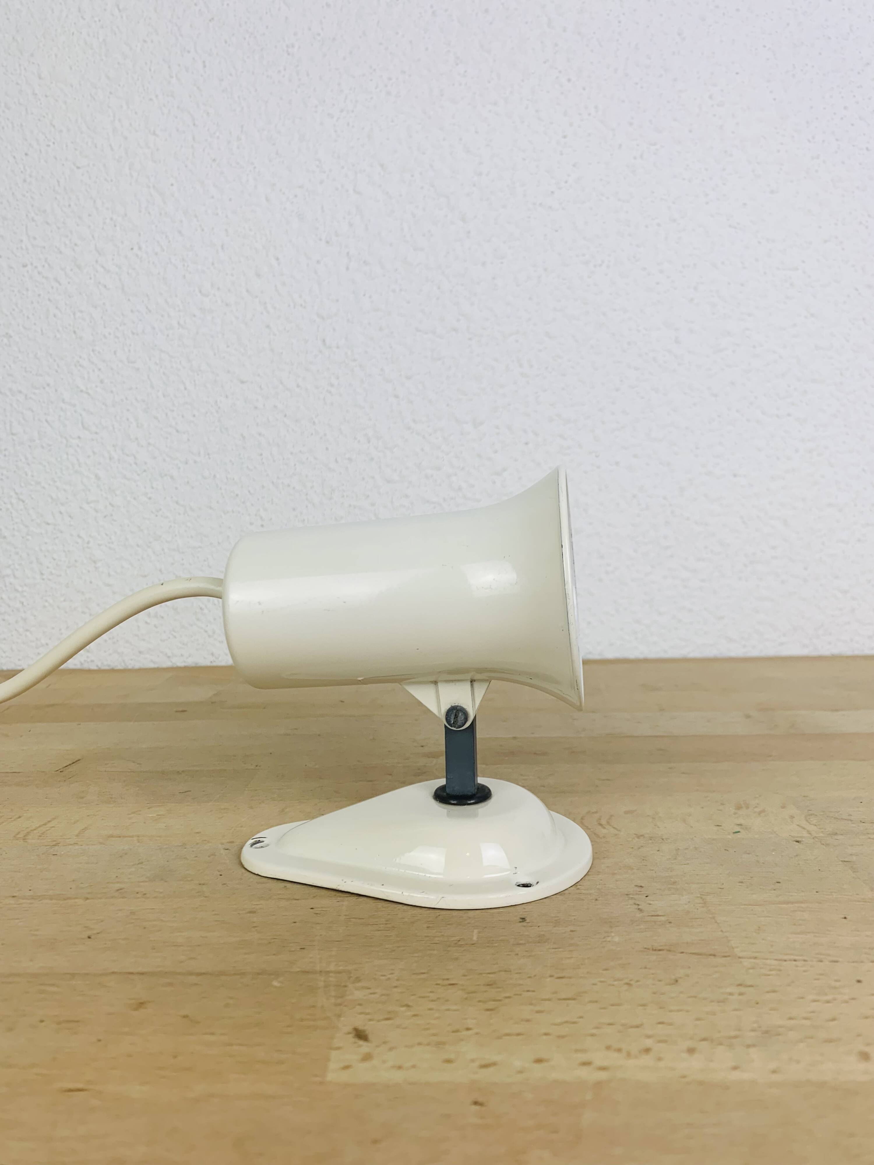 Lita vintage white metal spotlight wall light