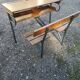 Vintage school desk