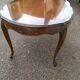 Table basse ovale bois - style Louis XV