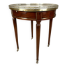 Table bouillotte de style Louis XVI en acajou