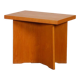 Vintage wooden side table from the 1960s