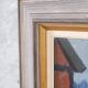 Tage Nilsson, Swedish Modern Landscape, 1960s, Oil on Panel, Framed