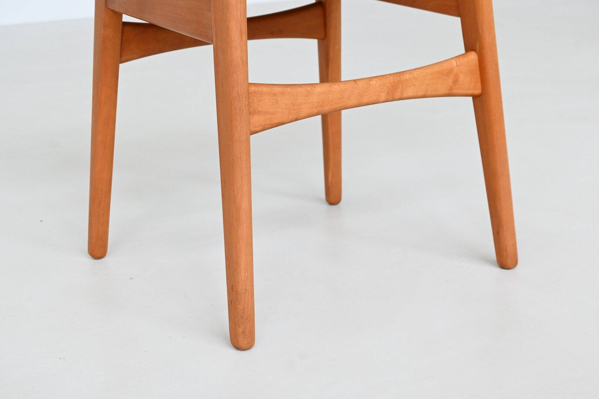 Chaises de salle à manger Hans Wegner Sawbuck CH30 Carl Hansen & Son Danemark 1952