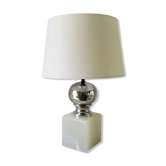 Large Philippe Barbier lamp