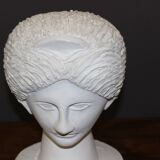 Plaster Head of Diana, Original Sculpture Circa 1950