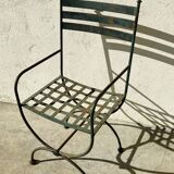 Wrought iron chairs and armchairs