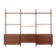 Teak shelving unit, Danish design, 1960s, designer: Poul Cadovius