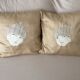Two Art Deco cushions