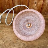 Pink Clichy glass lampshade pendant light