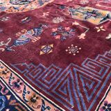 Tapis ancien chinois fait main 280x377 cm