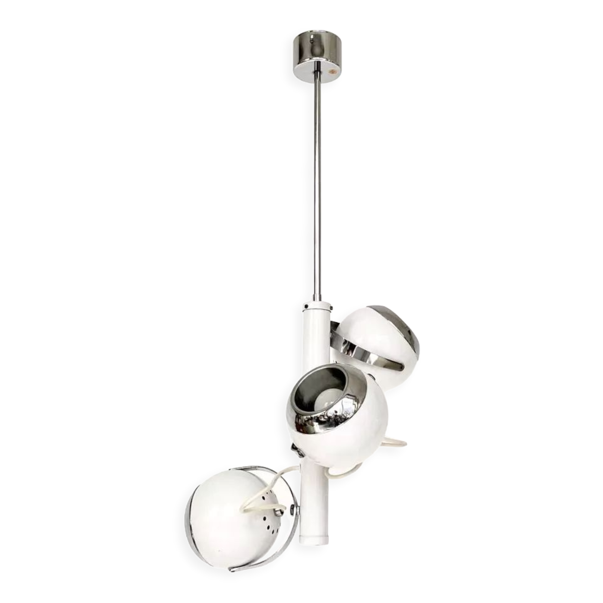 Suspension 3 globes Space age