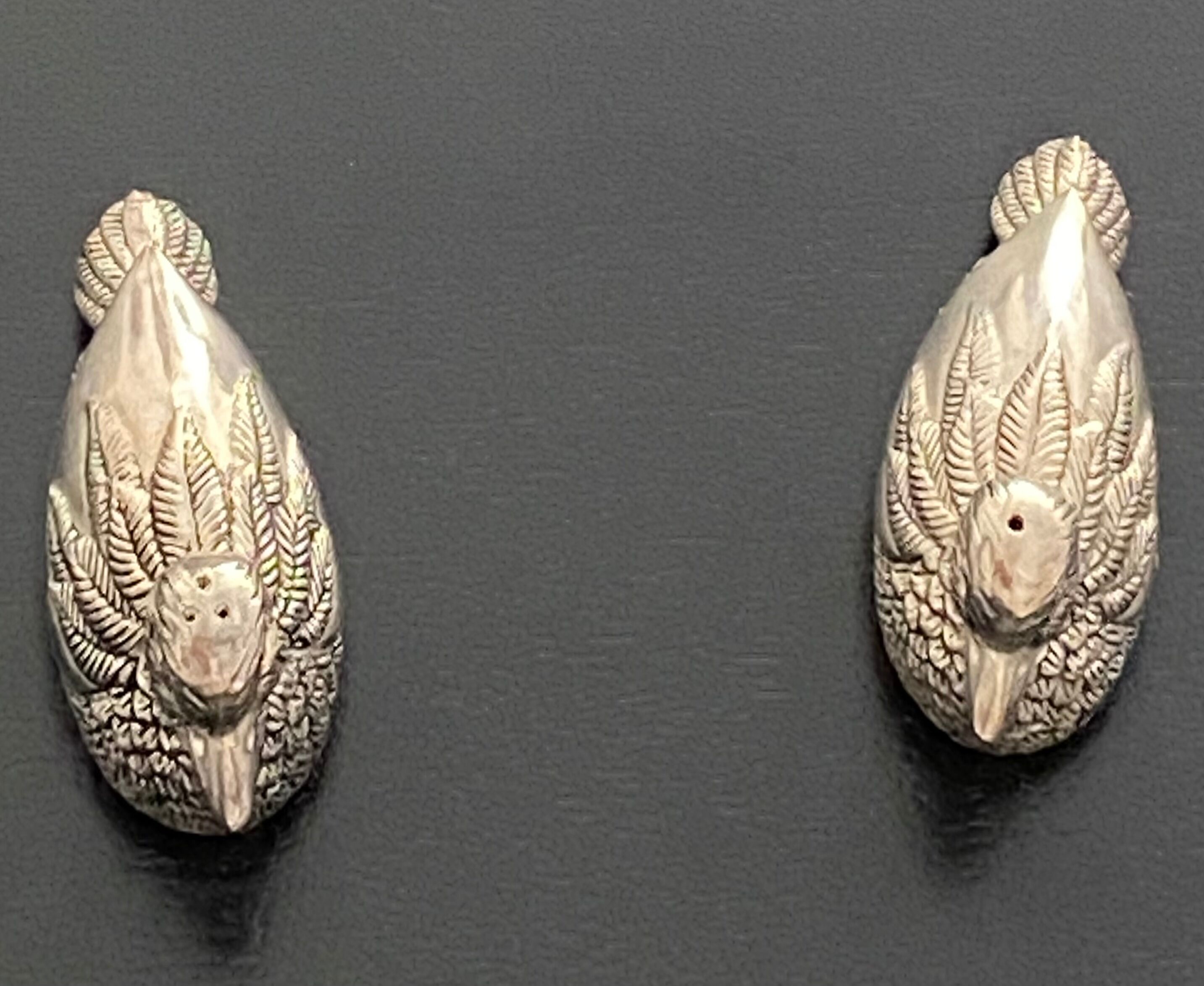 Salt and pepper shaker duck form brand silea