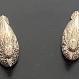 Salt and pepper shaker duck form brand silea