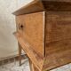 Scandinavian style bedside table with tapered legs from the 1960s.