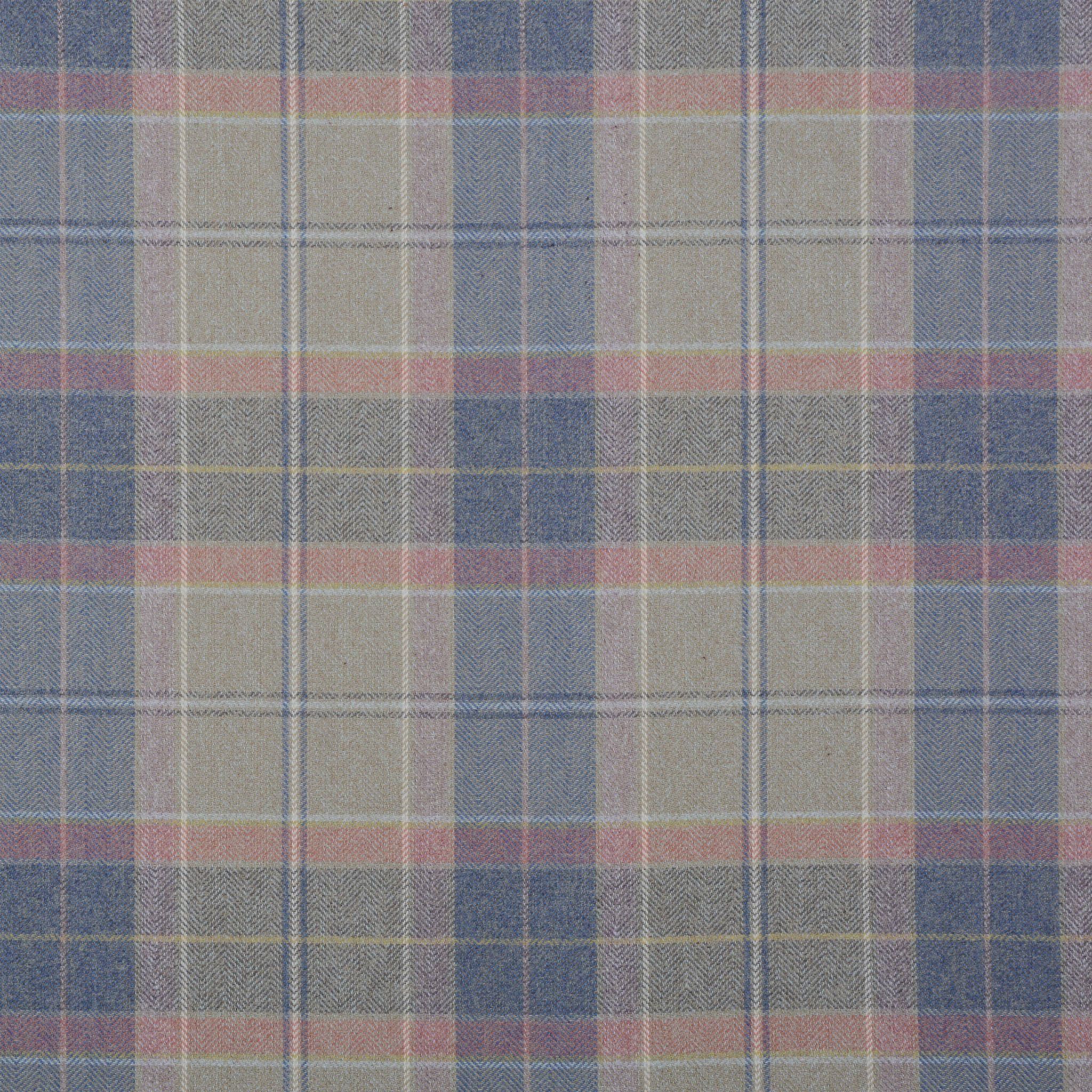 Classic Scottish chair in red burgundy tartan pattern, mid-century, Europe, 1960s.
