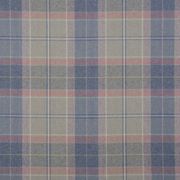Classic Scottish chair in red burgundy tartan pattern, mid-century, Europe, 1960s.