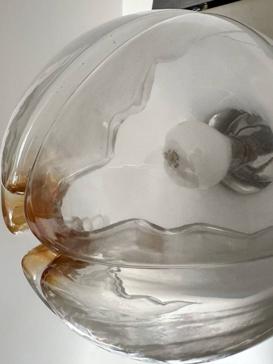 Lustre design Space Age style Mazzega années 70