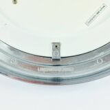 Large Mid Century Flower Shaped Glass Ceiling Light From Limburg, 1970s