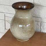 Ancien vase terre cuite polie jean Paulet