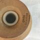 Vintage salt and pepper shaker in sandstone