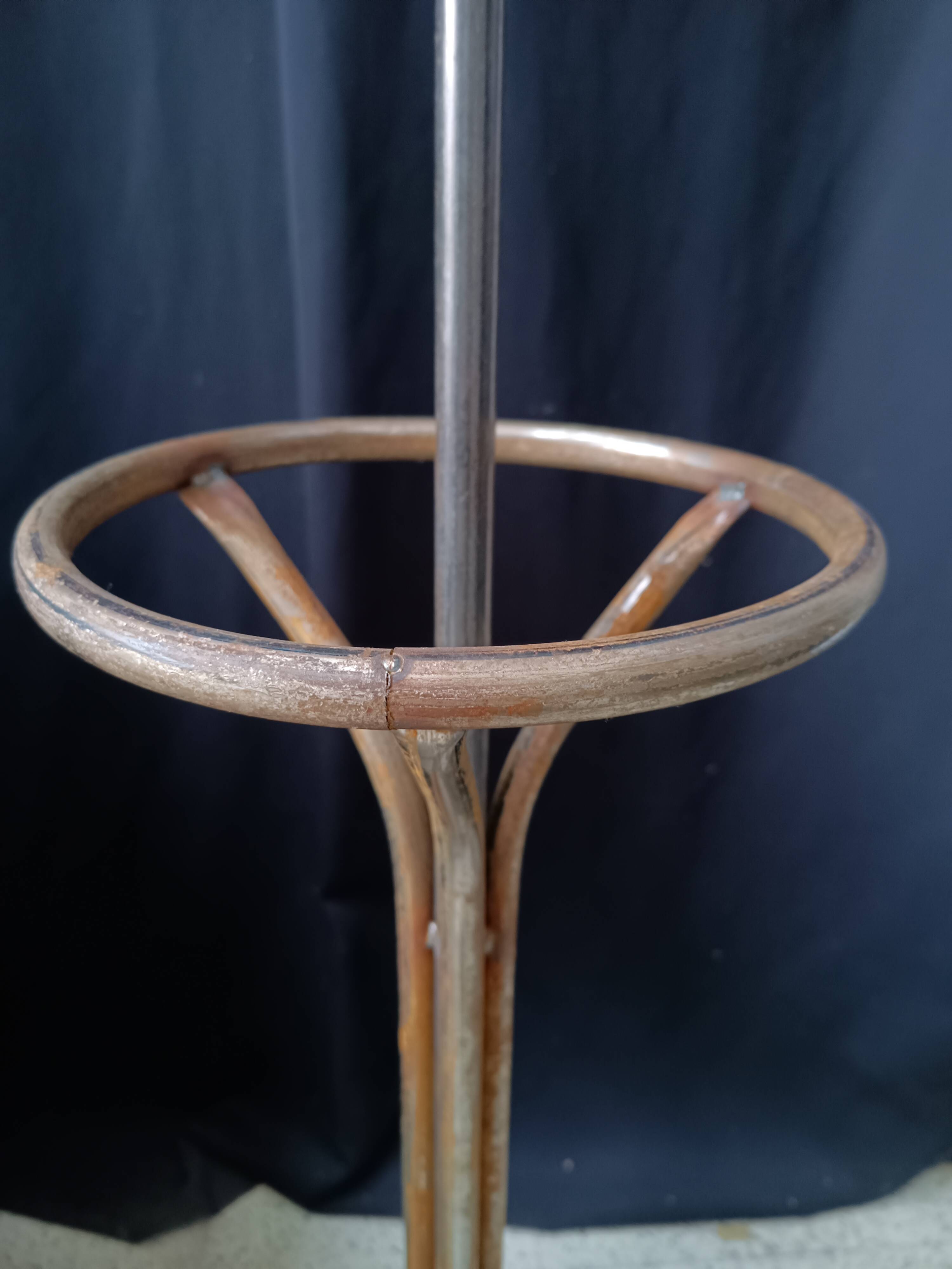 Vintage industrial coat rack