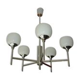 Sciolari chandelier 5 lights 70s