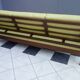 Yellow vintage sofa / daybed, 1960S