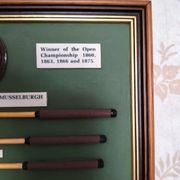 Vintage frame collection golf william park senior of musselburgh 1834- 1903