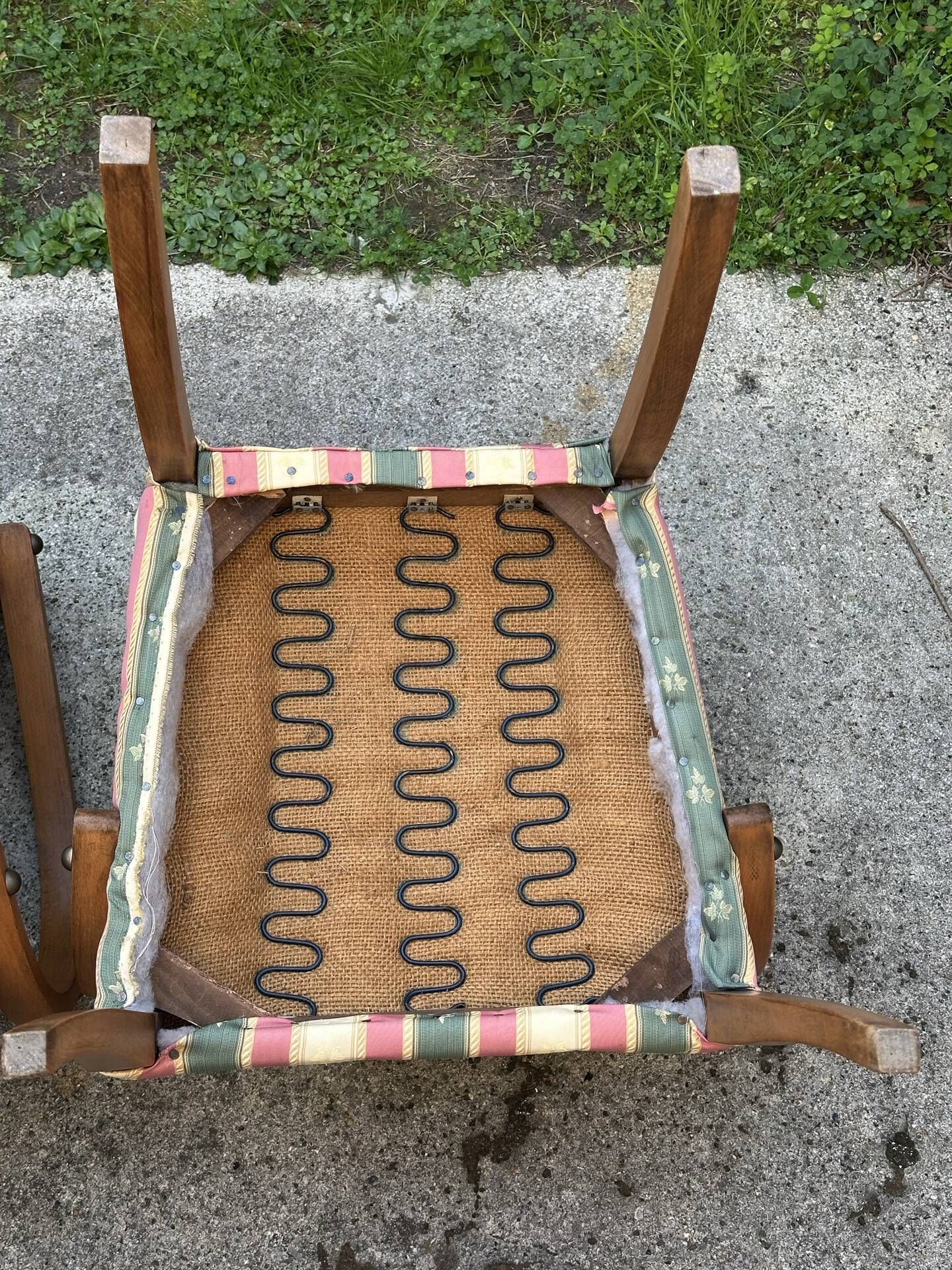 Pair of bridge armchairs from the 1950s – Bent wood