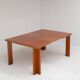 Vintage dining table set with armchairs