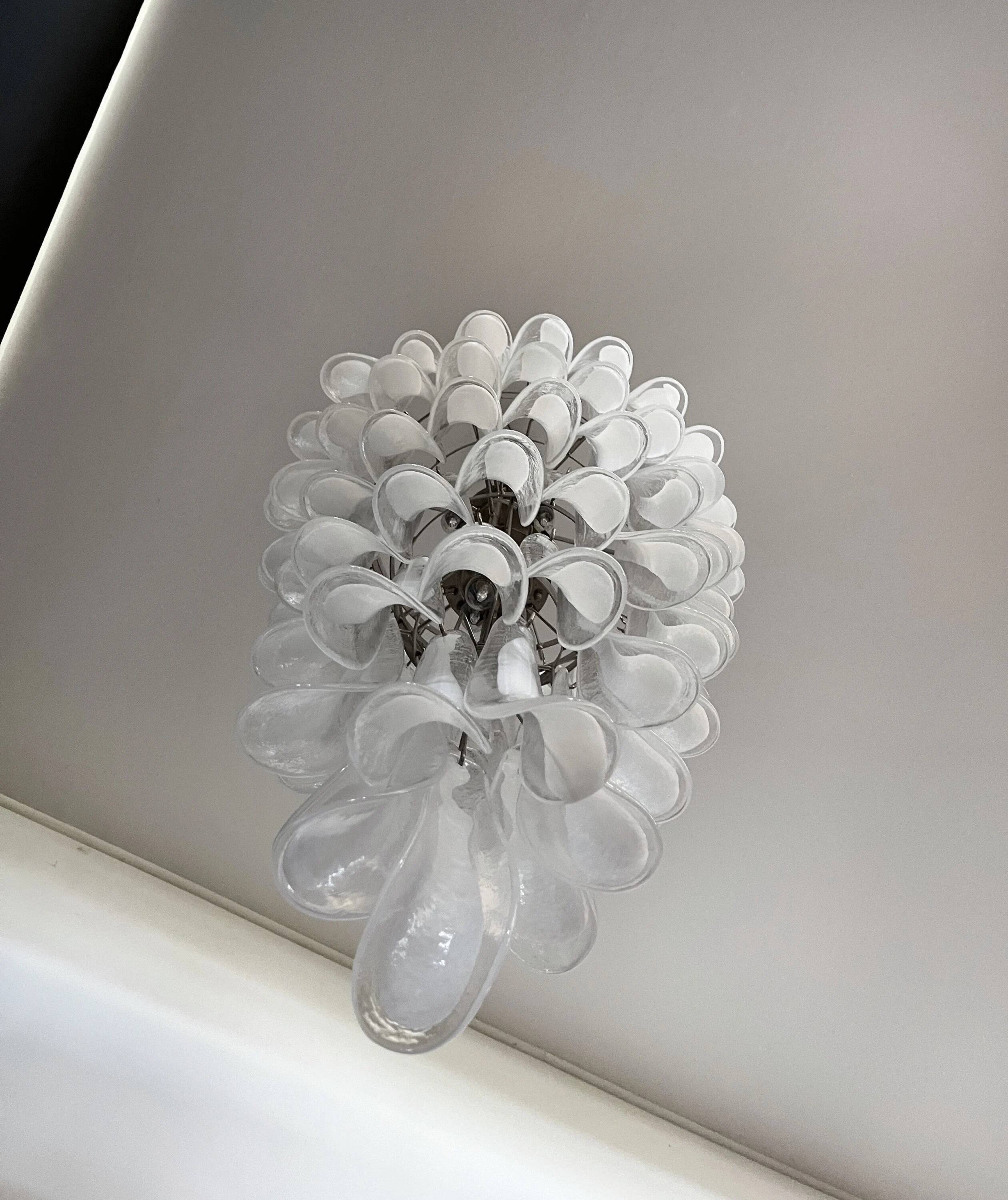 Vintage Italian Murano glass chandelier