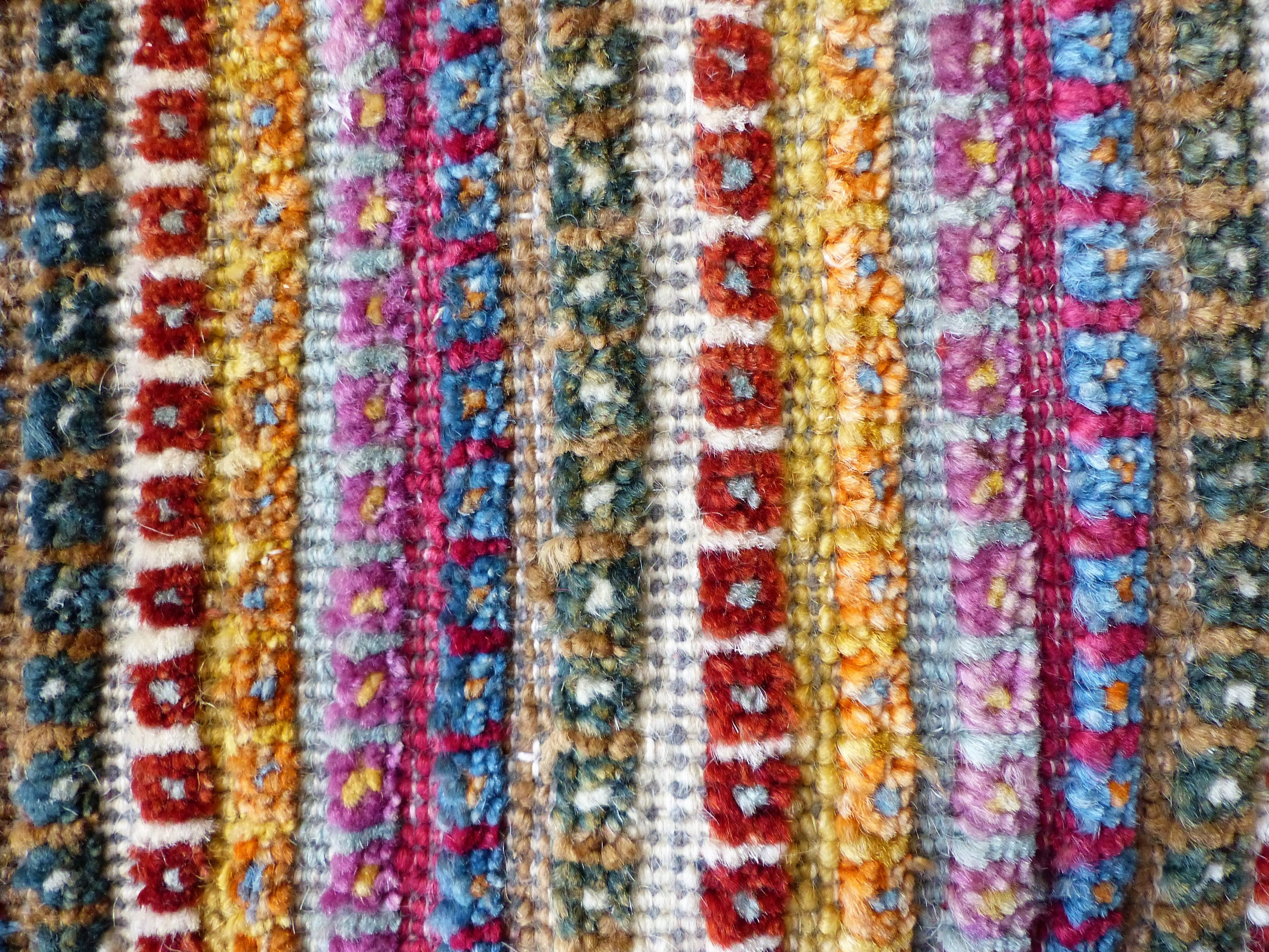 Multicolor tribal Gabeh 243 x 301 cm