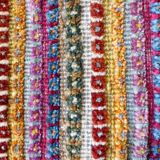 Multicolor tribal Gabeh 243 x 301 cm