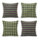 Set of 4 vintage kilim cushion covers 41x41 cm