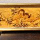 Vintage Venetian fresco, headboard, baroque art