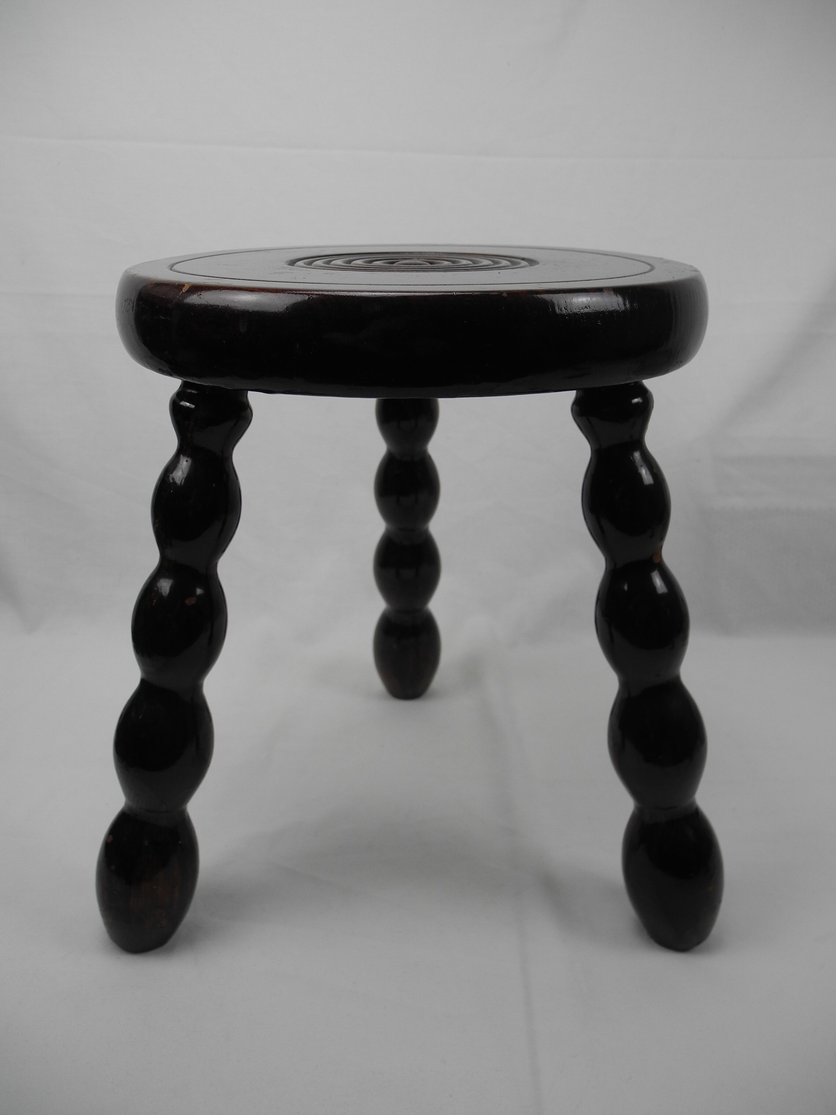 Old wooden stool