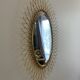 Retractable golden sun mirror 50s