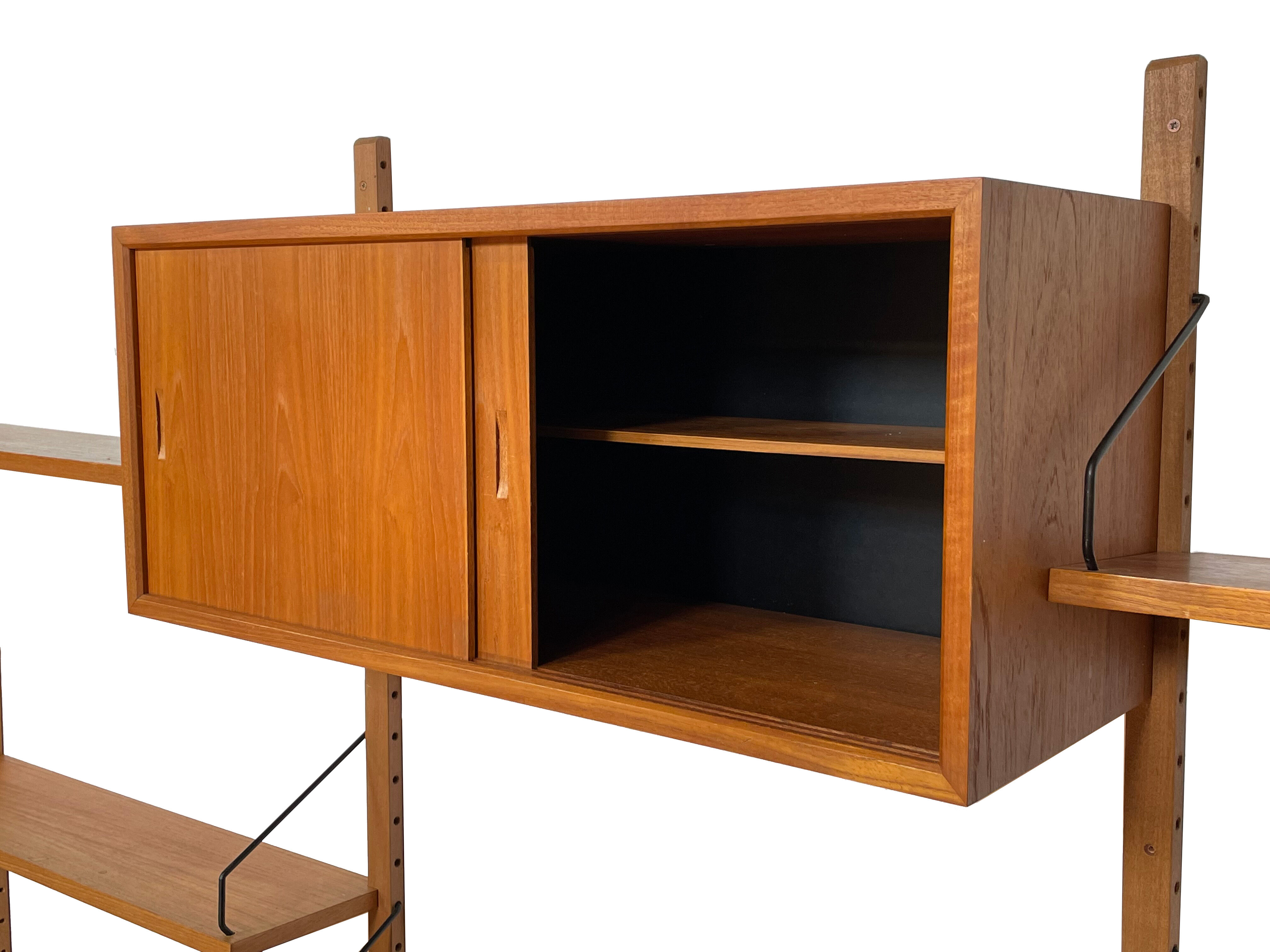 Vintage Poul Cadovius Royal System wall system wall unit